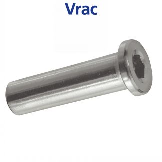 Terminaison taraud&eacute;e t&ecirc;te cylindrique hexagonale creuse