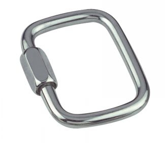 Maillon rapide rectangulaire