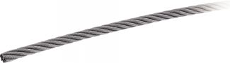 Câble souple 7x19 câble souple 7 torons de 19 fils