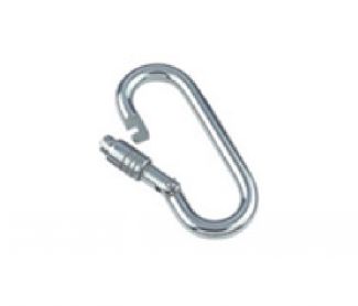 Mousqueton ovale fermeture auto ouverture ext.