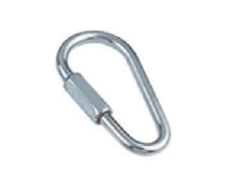 Maillon rapide à visser forme poire