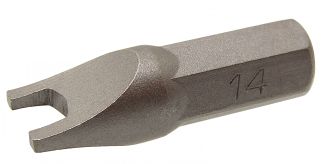 Embout snake-eyes embout de visseuse pour vis inviolable deux trous