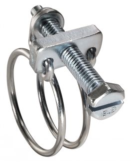 Collier double fil w1 collier de serrage