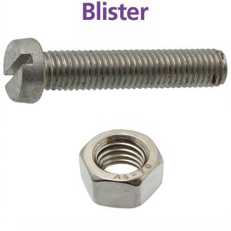 Vis métaux tête cylindrique fendue