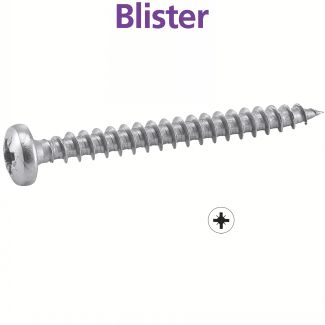 Vis agglo tête cylindrique Pozi