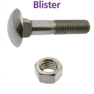 Vis métaux tête ronde collet carré