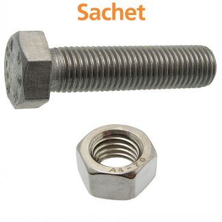 Vis métaux tête hexagonale