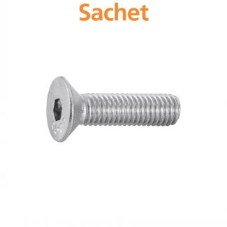 Vis métaux tête fraisée six pans creux