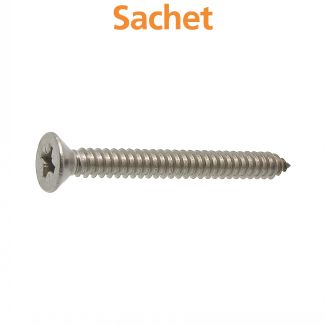 Vis tôle tête fraisée Pozi