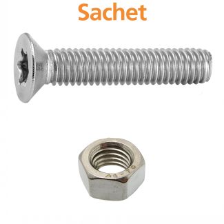 Vis métaux tête fraisée Torx