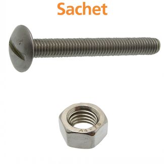 Vis métaux tête ronde large Poelier