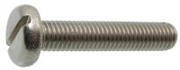 Vis métaux tête cylindrique large fendue vis métaux tcl