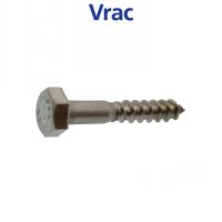 VIS BOIS TÊTE HEXAGONALE TIREFOND VIS BOIS TH