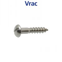 VIS BOIS TÊTE RONDE FENDUE VIS BOIS TR