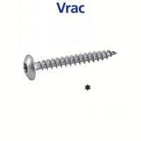 VIS AGGLO PENTURE TÊTE CYLINDRIQUE TORX VIS BOIS PENTURE TC 6 LOBES