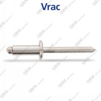 Rivet t&ecirc;te plate tout inox