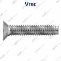 Vis m&eacute;taux t&ecirc;te frais&eacute;e autotaraudeuses Pozidrive