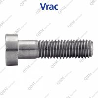 Vis m&eacute;taux t&ecirc;te cylindrique r&eacute;duite six pans creux avec tou de guidage