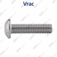 Vis m&eacute;taux t&ecirc;te bomb&eacute;e six lobes