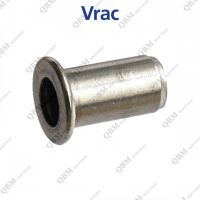 &Eacute;crou &agrave; sertir cylindrique lisse t&ecirc;te plate