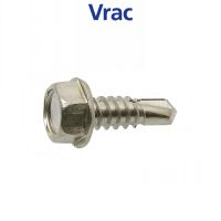 Vis tôle autoperceuse tête hexagonale à embase