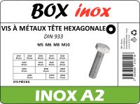 Vis à métaux tête hexagonale