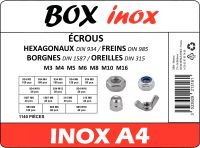 Ecrous Hexagonaux/Freins/Borgne/Oreilles