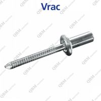 RIVET TÊTE PLATE ÉTANCHE TOUT INOX