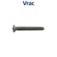 VIS MÉTAUX TÊTE FRAISÉE FENDUE VIS MÉTAUX TF