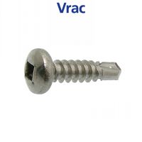 VIS TÔLE AUTOPERCEUSE TÊTE CYLINDRIQUE CARRÉE VIS TÔLE AUTOPERCÉ TC CARRÉE