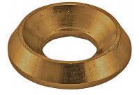 Rondelle cuvette décolletée cuvette de vis pleine