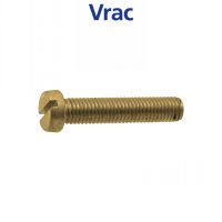 VIS MÉTAUX TÊTE CYLINDRIQUE FENDUE VIS MÉTAUX TC