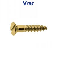 VIS BOIS TÊTE FRAISÉE FENDUE VIS BOIS TF