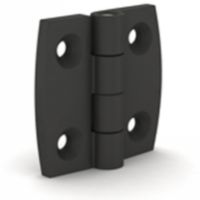 Charnière carrée en polyamide charnière renforcée en fibre de verre - broche en inox a2