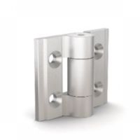 Charnière à friction réglable charnière aluminium - anodisé incolore