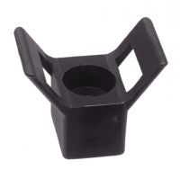 Support mural noir pour lien forme selle support