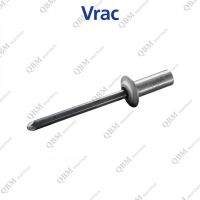 RIVET TÊTE PLATE ÉTANCHE ALU TIGE ACIER