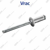 RIVET ÉCLATÉ TÊTE PLATE ALU TIGE ACIER