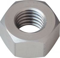 Ecrou hexagonal hu ecrou aluminium p60 finition (anodisée incolore)