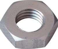 Ecrou hexagonal hm plat ecrou aluminium p60 finition aoi (anodisée incolore)