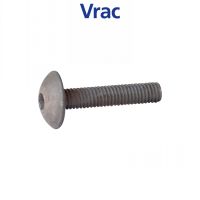 VIS MÉTAUX TÊTE BOMBÉE SIX PANS CREUX VIS MÉTAUX TBHC ALUMINIUM P60 FINITION AOI (ANODISÉ INCOLORE)