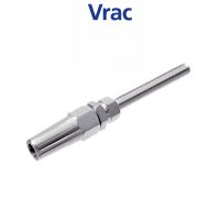 Terminaison filet&eacute;e sertissage manuel pas a droite