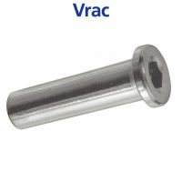 TERMINAISON TARAUDÉE TÊTE CYLINDRIQUE HEXAGONALE CREUSE