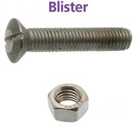 Vis métaux tête fraisée bombée fendue