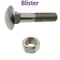 Vis métaux tête ronde collet carré