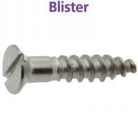 Vis bois tête fraisée fendue