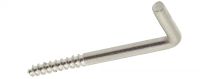 Piton équerre Rivet tête plate tout inox
