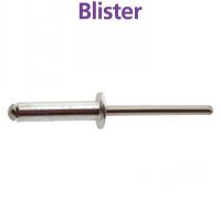 Rivet tête plate Alu tige Acier