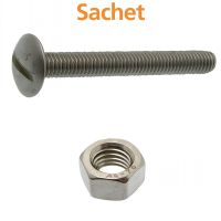 VIS MÉTAUX TÊTE RONDE LARGE POELIER