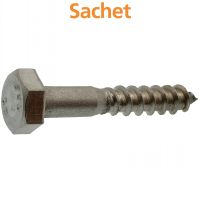 VIS BOIS TÊTE HEXAGONALE